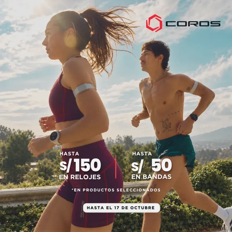 PROMO ANIVERSARIO ALL RUNNING PERÚ x COROS