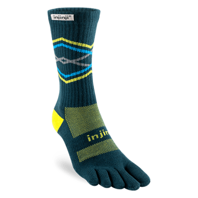Injinji Medias Performance Trail Crew Length - Eclipse