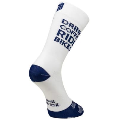 SPORCKS Medias Ciclismo Coffee Azul Marino