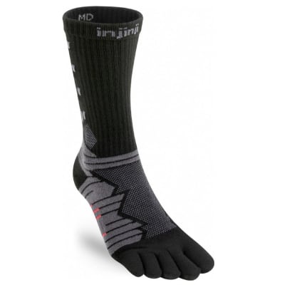Injinji Media Performance Ultra Run Crew Black