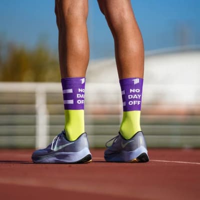 SPORCKS Medias No Day Off Morado