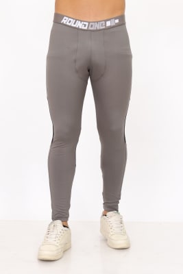 RoundOne Compresor Deportivo Hombre Cintura Gris