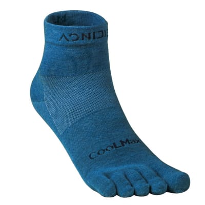 Aonijie Media Trail Toe Azul/Verde Oscuro