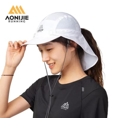 AONIJIE Gorra con Solapa Desmontable UPF+50
