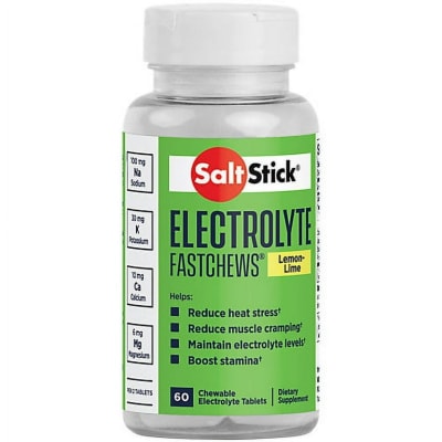 SaltStick Electrolyte Fast Chew  Pomo 60 Pastillas