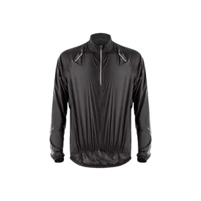 RockBros Casaca Cortaviento Ultraligera Negro