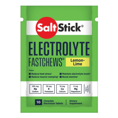SaltStick Electrolyte Fast Chew Sobre de 10 Tabletas