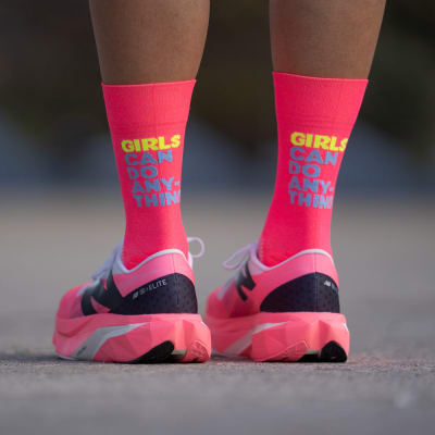 Sporcks Medias Girls Can Do Diva Pink