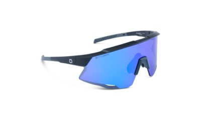 Optic Nerve Eyewear FixieAir Matte Black W Blue Mirror