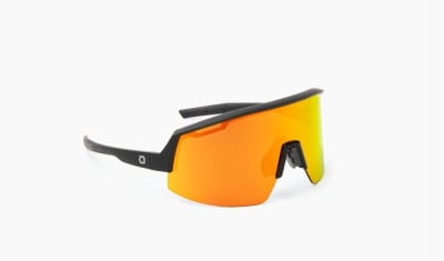 Optic Nerve FixieLux Matte Black w/Smoke Lens Red Mirror