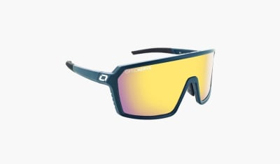 Optic Nerve Phenom Dark Blue with  Brown Lens