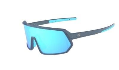 Optic Nerve Fixie RIP Shiny Gray Blue Mirror