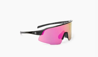 Optic Nerve FixieStealth Shiny Black w/Brown Lens Purple Mirror