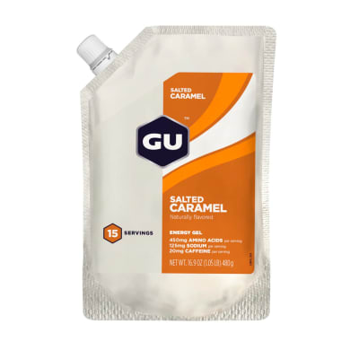 Gel Energizante Caramelo Salado Dispensador 15 Porciones