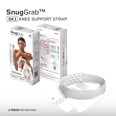 Naroo SnugGrab Soporte de Rodilla Blanco