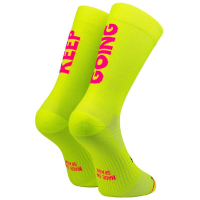SPORCKS Medias Keep Going Yellow