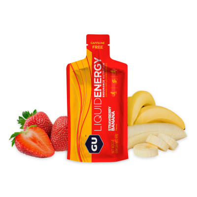 GU Liquid Energy Gel Strawberry Banana - 20 mg CAF
