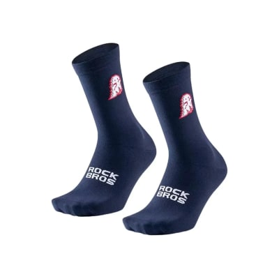 Rockbros Medias de ciclismo SCK02 Azul