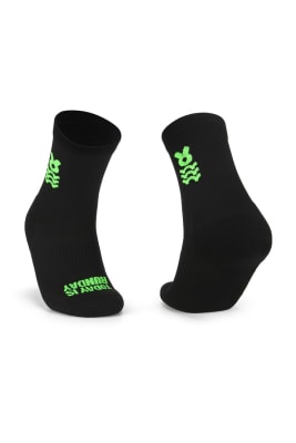 Bunnyhop Medias BHRun Negro & Verde