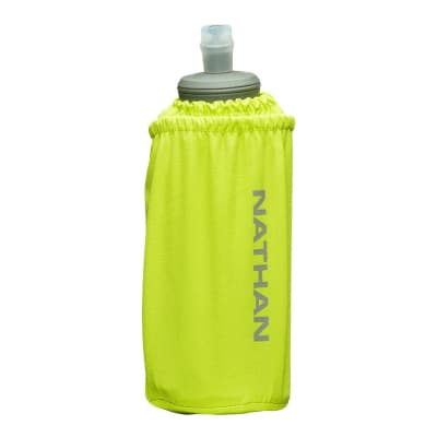 Nathan Pinnacle Botella Portátil Amarillo 18 oz