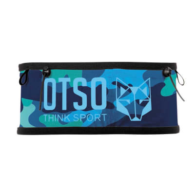 OTSO Cinturón de correr unisex - CAMO BLUE