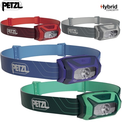 Petzl Linterna frontal TIKKINA 300 Lumens Híbrida