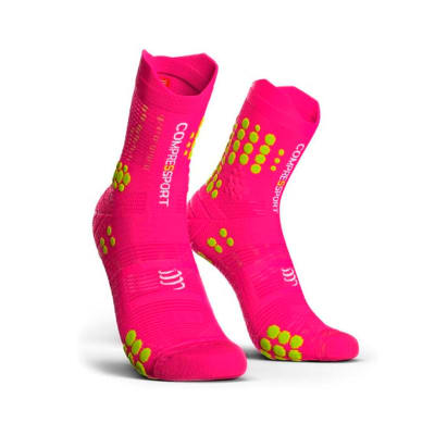 Compressport Pro Racing V3.0 Trail - Fluo Pink