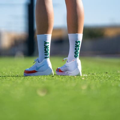 SPORCKS Medias Lucky Socks White