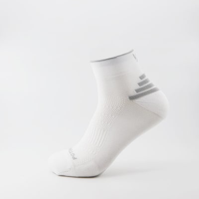 Wabiks Medias Short Blanco