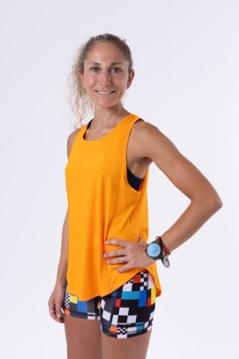 Sweat It Tank Top Tangerine