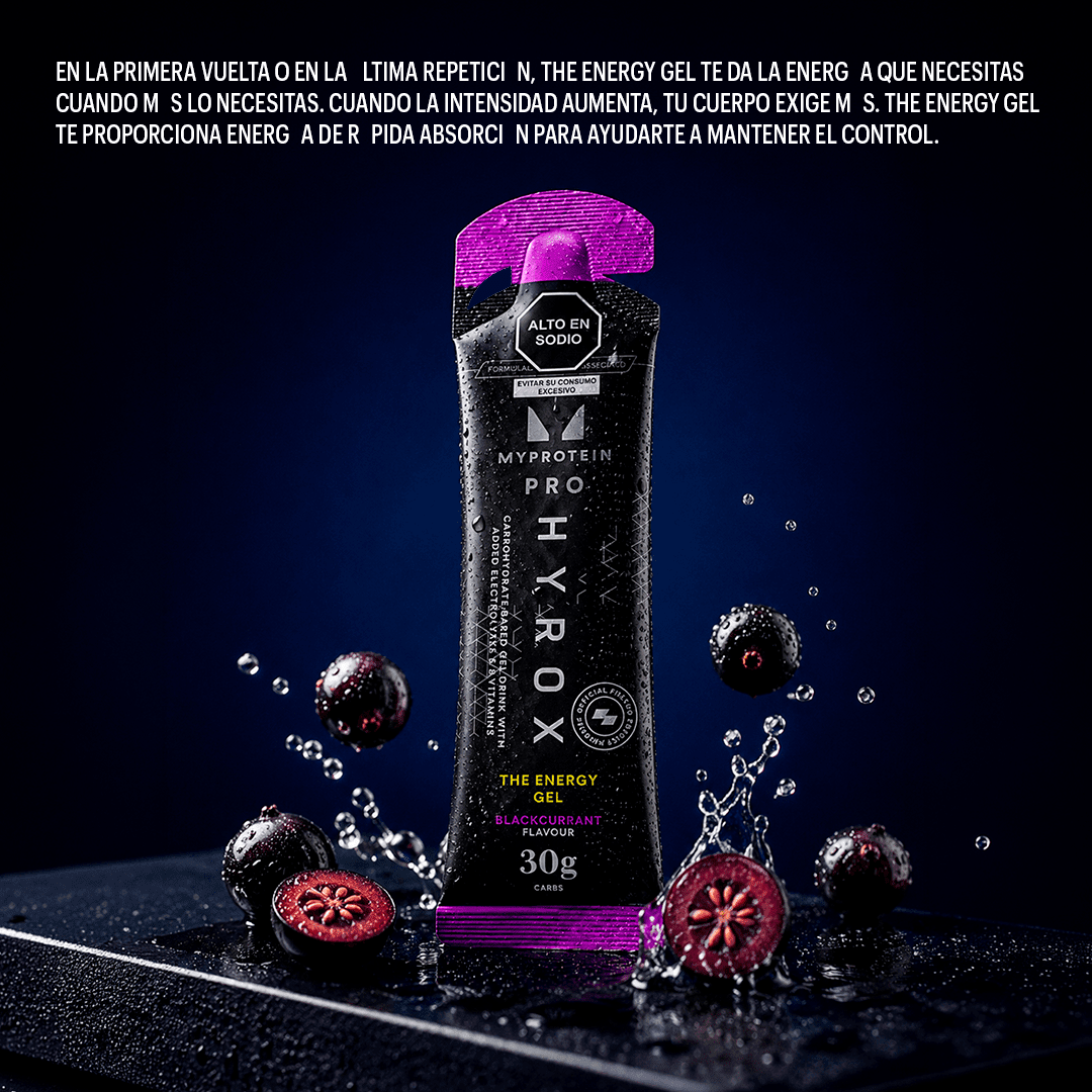 MYPROTEIN HYROX ENERGY GEL - BLACKCURRANT3