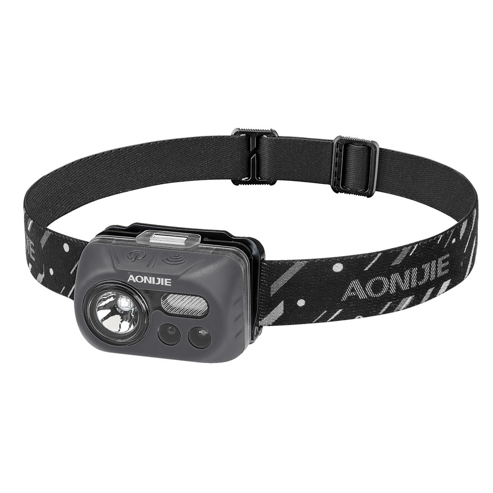 Aonijie  linterna  frontal recargable USB 200 Lumenes1