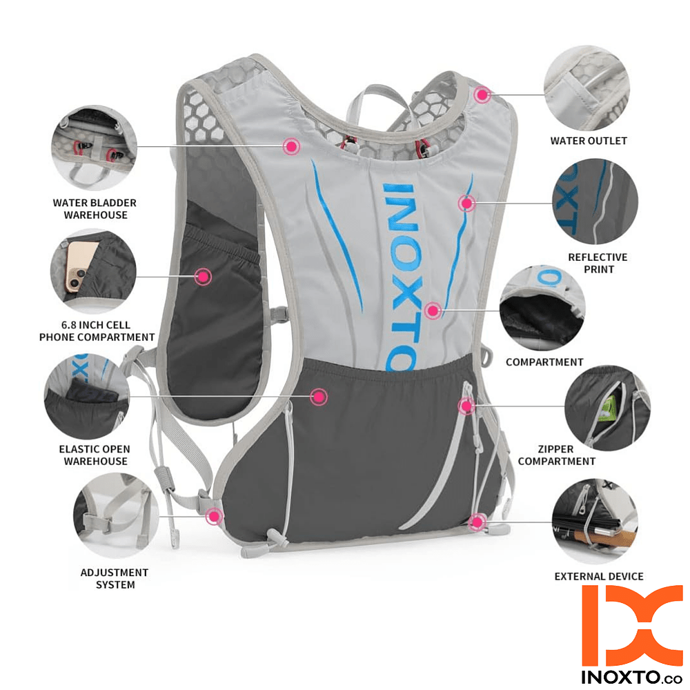 Inoxto Chaleco Hidratación Goat 5L4