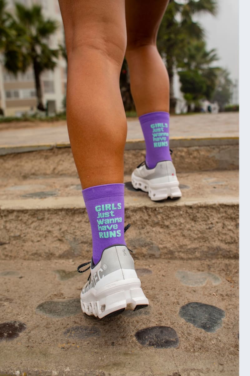 BunnyHop Medias Girls Morada2