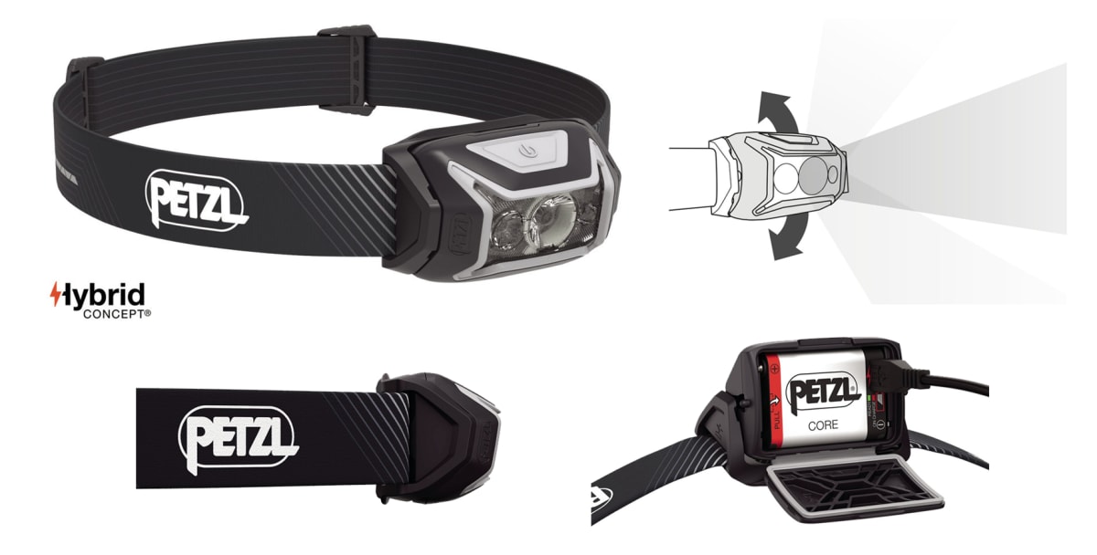 Petzl Linterna frontal ACTIK CORE 600 Lumens Recargable1