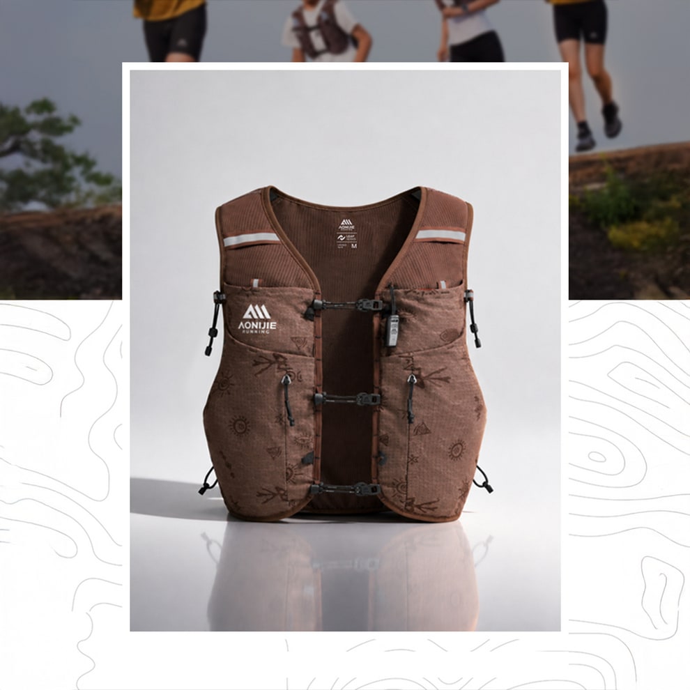 Aonijie Mochila Coffee Weave 10L2