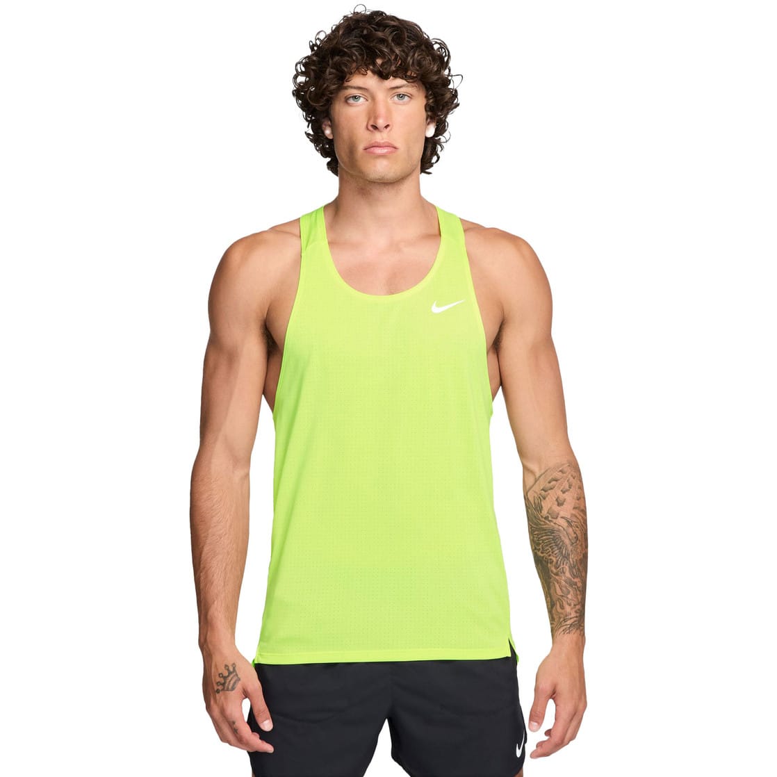 Nike Dri-FIT Fast Singlet Men Amarillo1