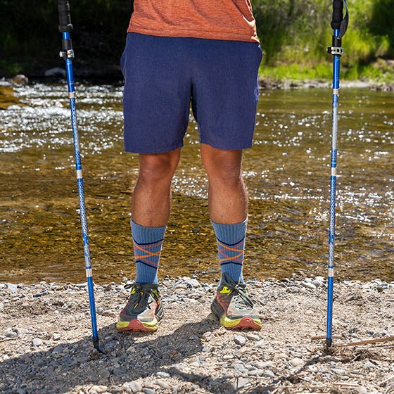 Injinji Medias Performance Trail Midweight Crew - Lake2