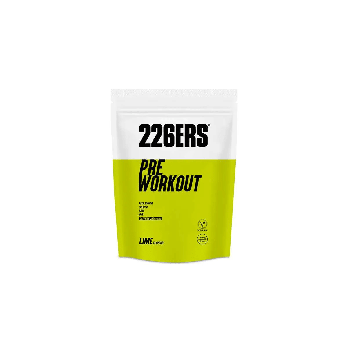 226ERS Pre Workout Lima con Cafeína 20 Tomas1