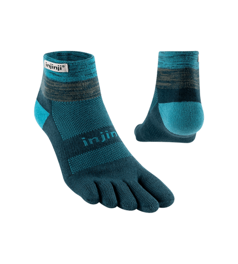 Injinji Medias TRAIL Midweight Mini-Crew MIDNIGHT2