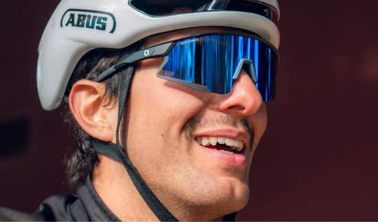 Optic Nerve Eyewear FixieAir Matte Black W Blue Mirror4
