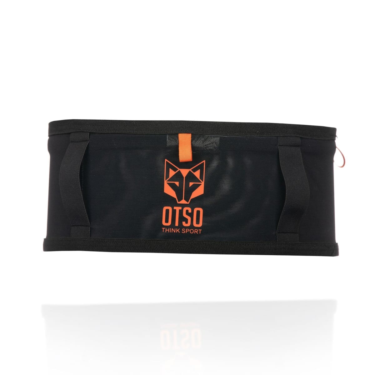 OTSO Cinturón de correr unisex - Black & Orange2