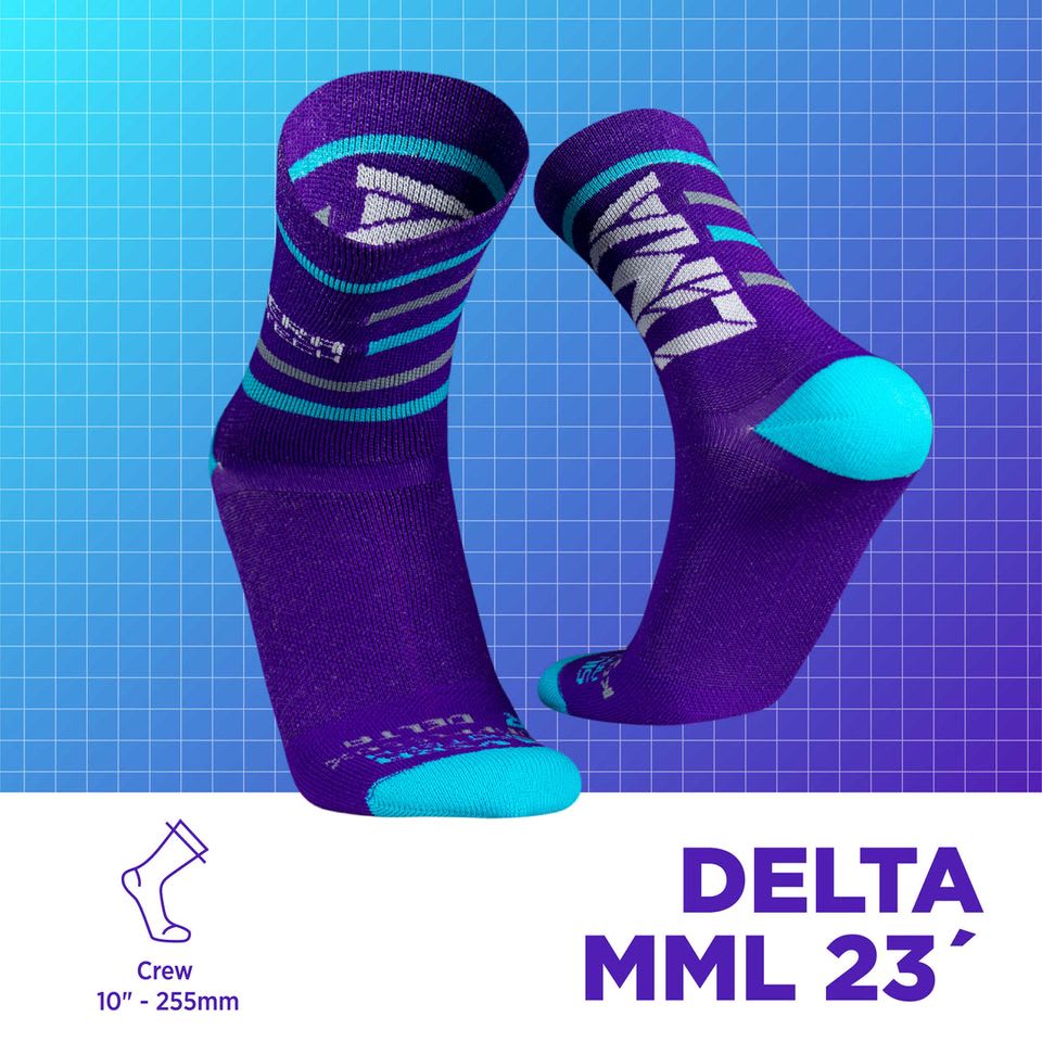 Silvera Medias Delta MML Morado1