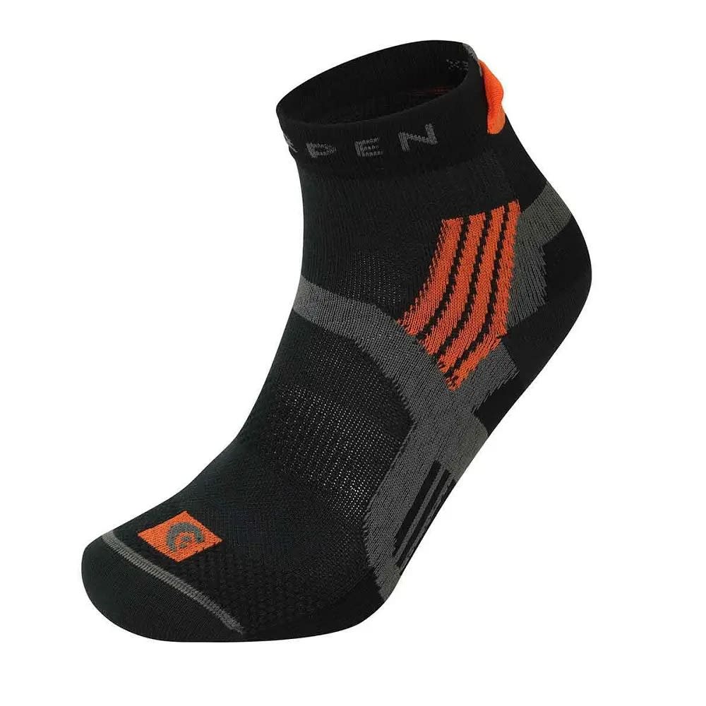 Lorpen Medias T3 Mens Trail Running Eco Black/Orange1