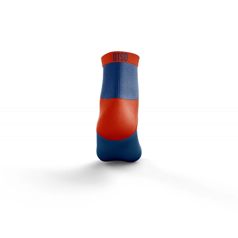 OTSO Media Multideporte Low Cut Navy Blue/Orange2