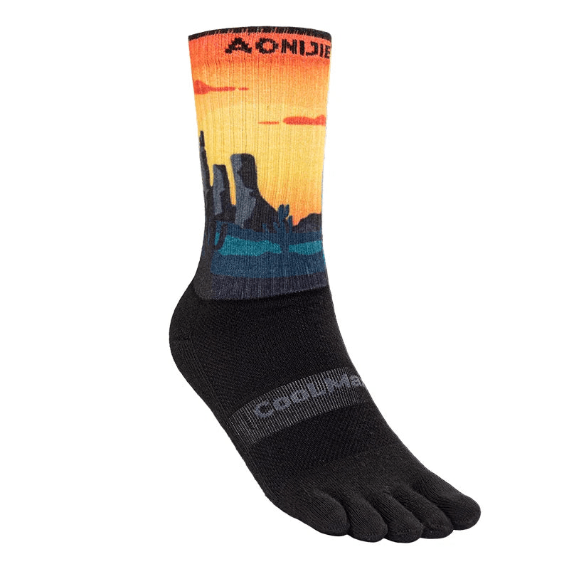 Aonijie Media Trail Toe Mid-calf3