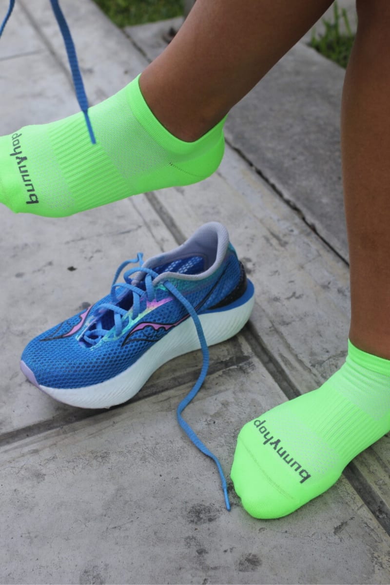 BunnyHop Medias No Show Verde2