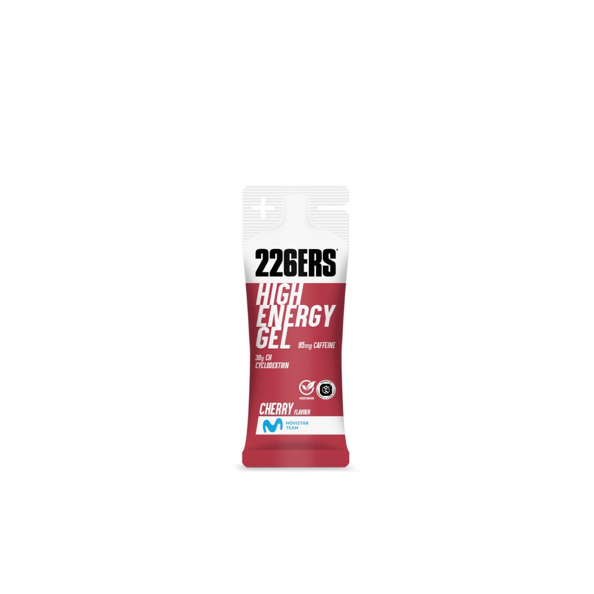 226ERS HIGH ENERGY GEL XS 45g CHERRY 95mg CAFFEINE1