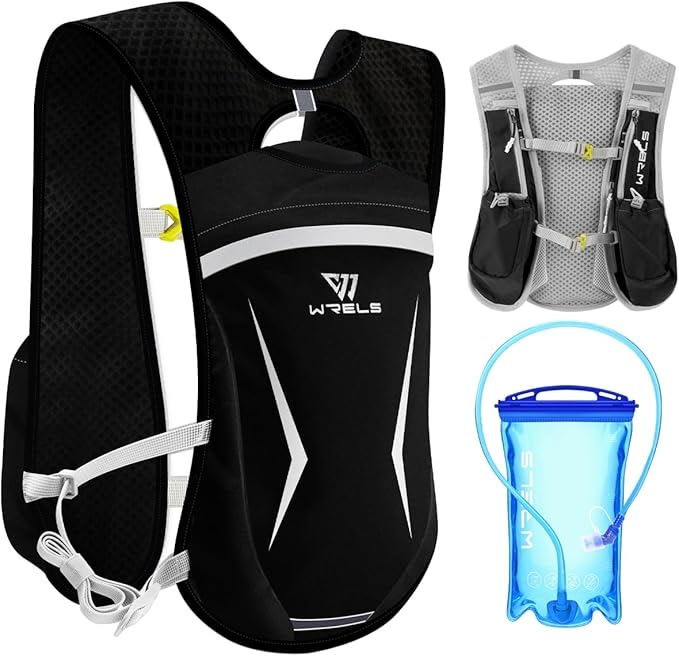 Wrels Chaleco Negro con bladder 1L1