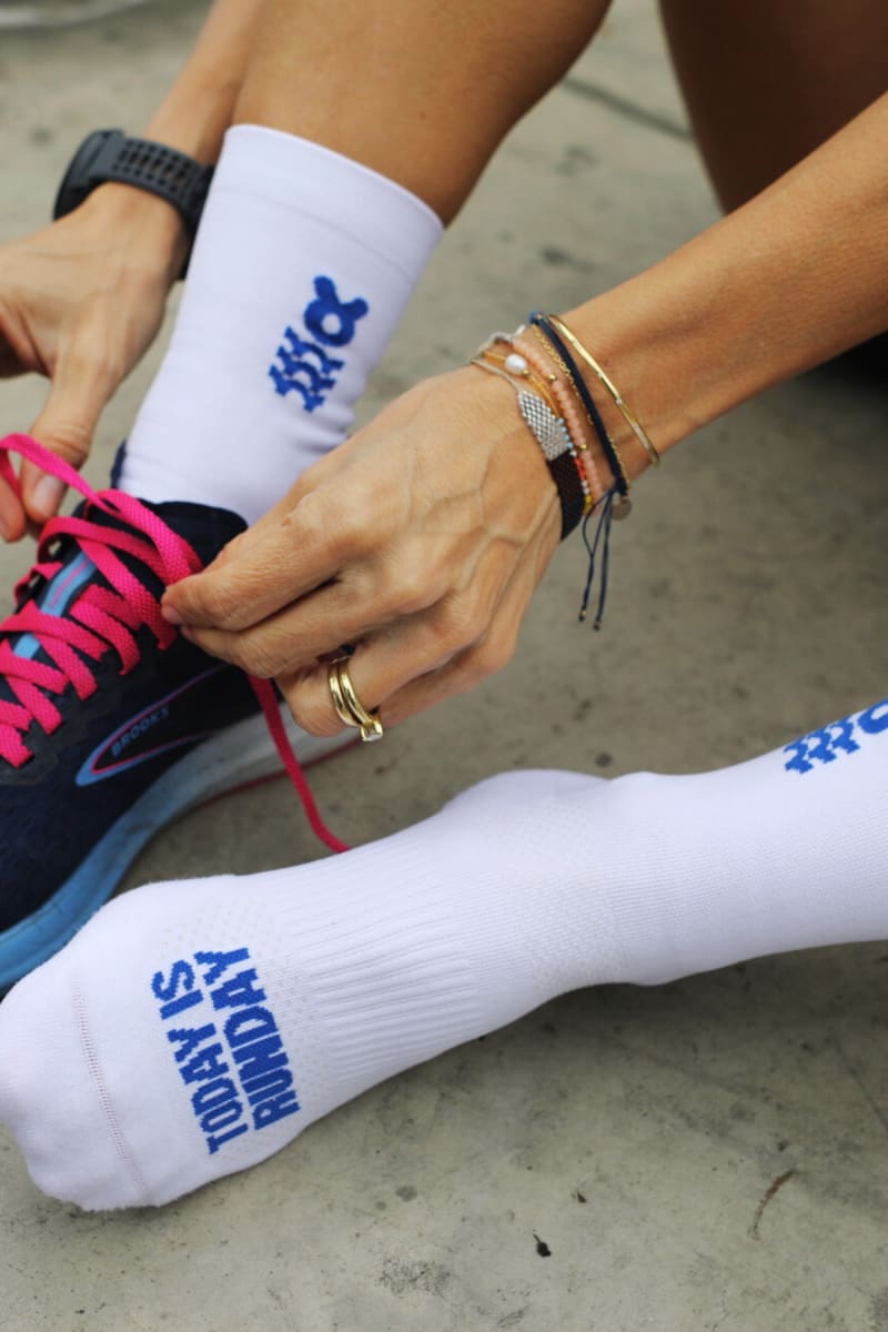 BunnyHop Medias BHRun Blanca2